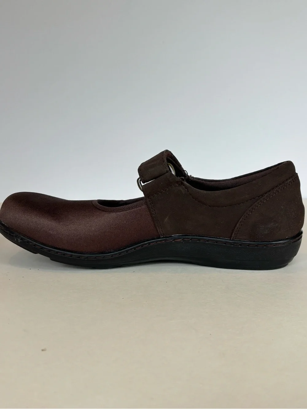Aetrex Brown Mary Jane Comfort Flats Shoes Size 9